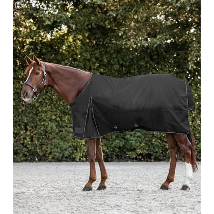 WALDHAUSEN Outdoordecke Nordic Light, atmungsaktiv und wasserdicht, schwarz, 135 cm – Bild 1