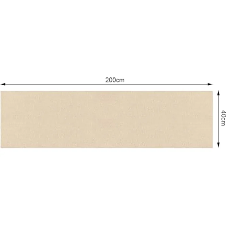 MIAOGE® Selbstklebender Kratzteppich für Katzen, 200x40 cm, beige, für Wand- und Möbelanwendung, zuschneidbar, 1 Stück – Bild 5