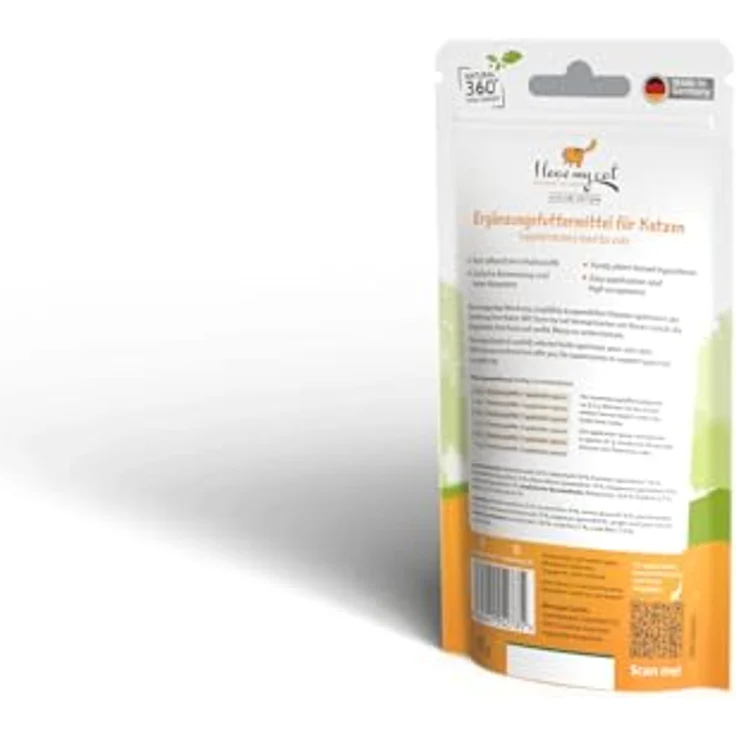I love my cat Vermal Pulver, 35g natürliches Katzenfutter für wurmfeindliches Darmmilieu – Bild 4