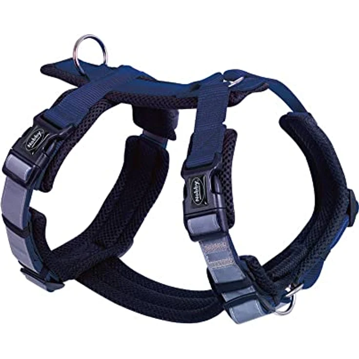 Nobby Geschirr DAILY WALK COMFORT, blau, XS: Brust: 22-32 cm, Bauch: 37-46 cm, 1 Stück – Bild 2