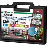 JBL Wassertest-Koffer ProAquaTest Combi Set Plus Fe, mit 6 Tests für Süßwasser-Aquarien, wasserfester Kunststoffkoffer und umfangreichem Zubehör