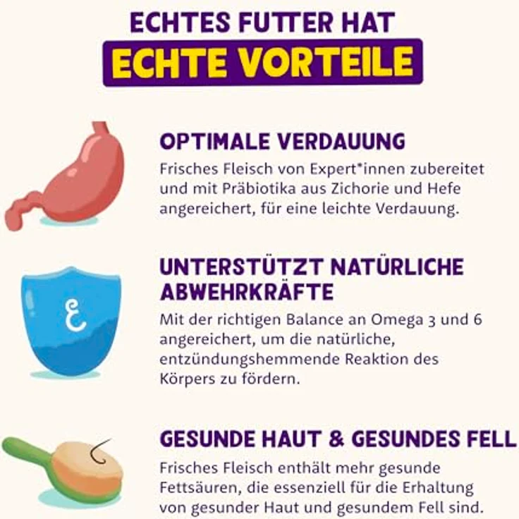 Edgard Cooper Trockenfutter für Hunde, Lachs, 7kg, getreidefrei, ohne Zucker, natürliche Zutaten, essentielle Aminosäuren – Bild 3