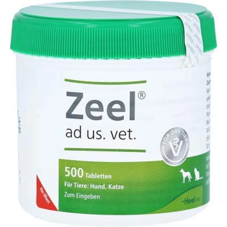 Biologische Heilmittel Heel GmbH Zeel Tabletten ad us. Vet, 500 Stück, für Kleintierpflege, PZN: 02858738