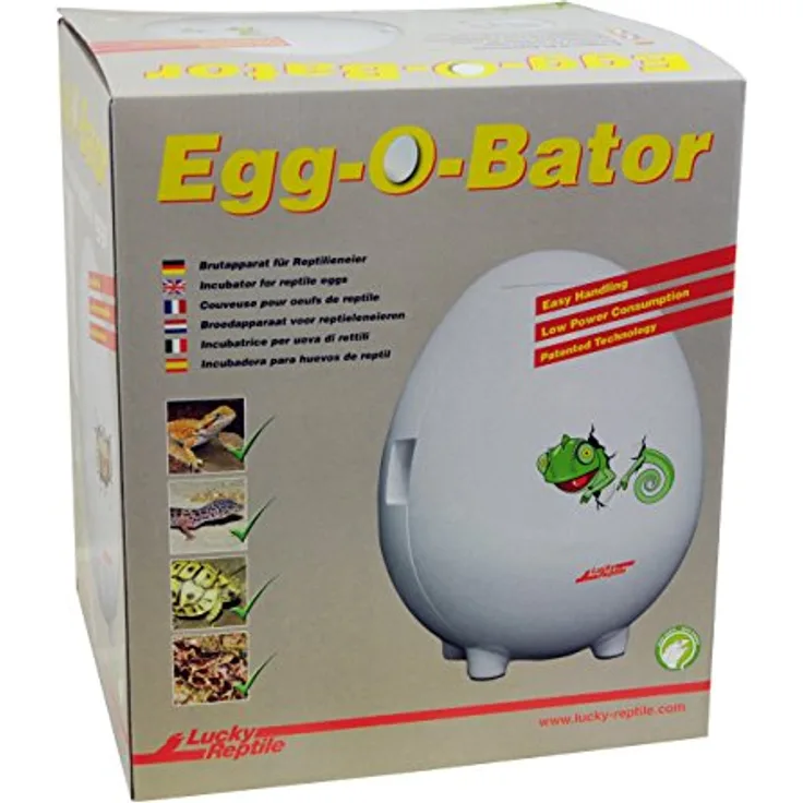 Lucky Reptile Egg-O-Bator, Inkubator mit patentierter Temperatursteuerung, 4 L Fassungsvermögen, energiesparend und TÜV-geprüft