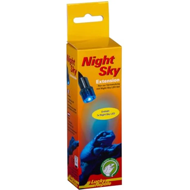 Lucky Reptile Night Sky Extension LED, Moonlight Terrarium Lampe für Reptilien & Amphibien, energiesparend, 0,2W, Erweiterung für Night Sky LED Set – Bild 3