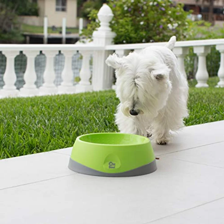 LickiMat Futternapf Lickimat OH Bowl - Schlecknapf für Hunde - grün - Medium, spülmaschinenfest – Bild 2