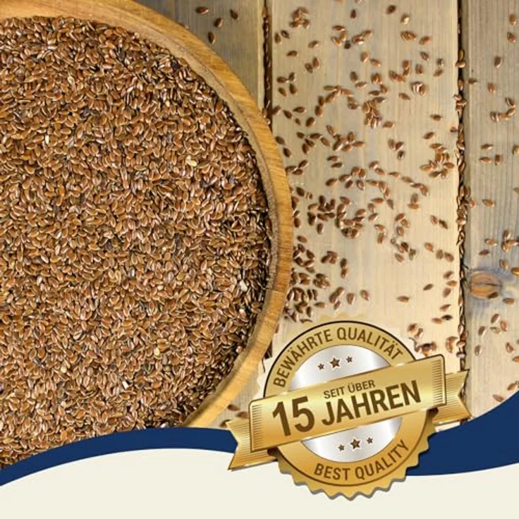 Lyra Pet® 20 kg Leinsamen, Reich an Omega-3-Fettsäuren, Ballaststoffen & Proteinen, Ergänzungsfutter für Wildvögel & Kleinnager, Nährstoffreiches, Ganzjähriges Vogelfutter – Bild 4