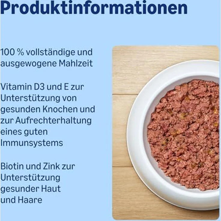 by Amazon Nassfutter für Hunde, Pastete mit Wild, 300g, 10er-Pack, ohne künstliche Aromen und Konservierungsstoffe – Bild 3