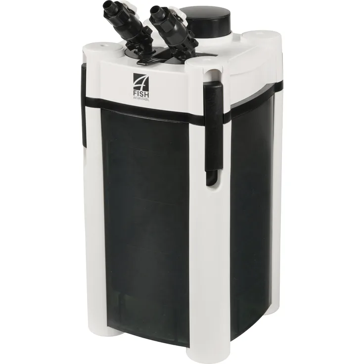 4fish udvendig filter 400X, Außenfilter für Aquarien bis 760L, 760 L/T, 10W Leistung