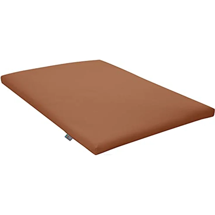 FORTISLINE Hundematte 100x65 cm, Waschbares Hundebett aus Kunstleder, Wasserabweisendes Hundekissen für Hundebox & Auto, Pflegeleichte Liegematte für mittelgroße Hunde – Bild 1