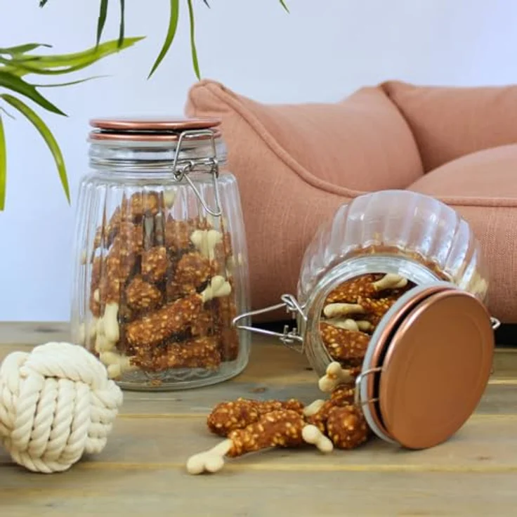 Lyra Pet® Kausnack Hühnchenschenkel 10 kg, fettarm und proteinreich, ideal als Belohnungs- und Trainingssnack für Hunde, wiederverschließbarer Beutel – Bild 5