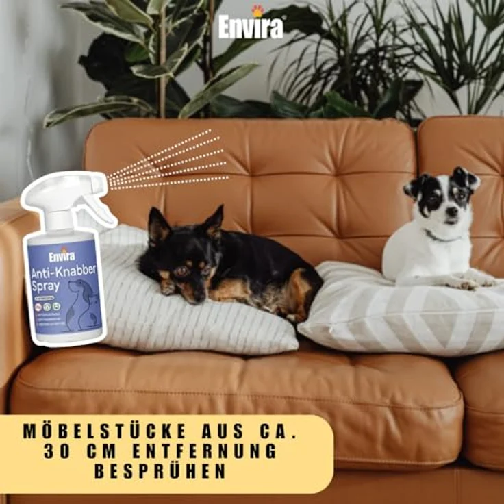 Envira Anti-Knabber Spray, Erziehungsspray für Hund & Katze zur Vermeidung von Knabbern und Kratzen an Möbeln, 500 ml – Bild 5