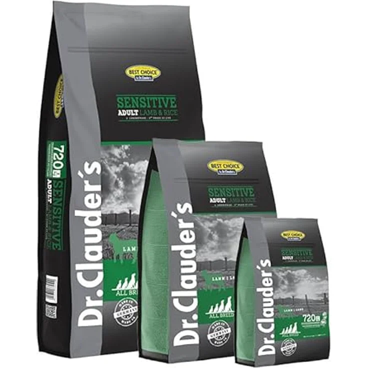 Dr.Clauder's Dog Lamm & Reis, Trockenfutter für erwachsene Hunde, 12.5 kg, optimale Verdaulichkeit ohne Weizen – Bild 2