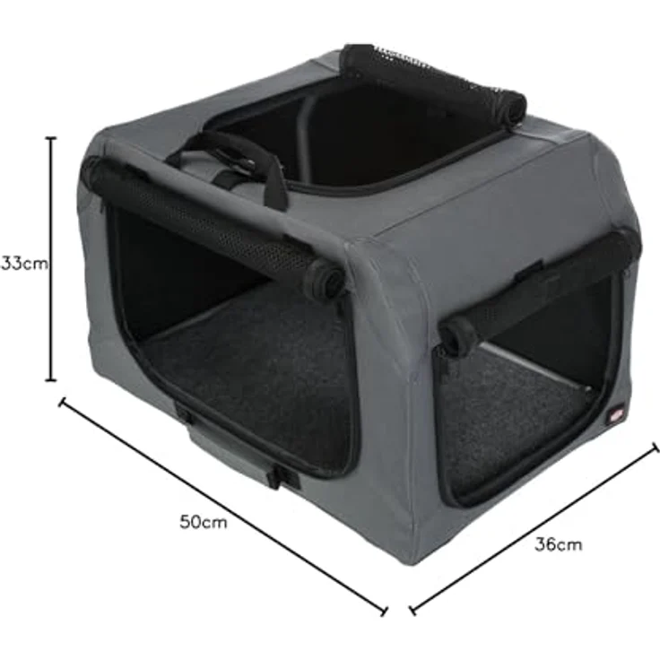 Trixie Soft Kennel Easy S–M: 71 × 49 × 51 cm – Bild 7