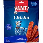 Rinti Hundesnacks Extra Chicko Ente, 100% Entenfilet, 250 g, 3er Pack (3 x 250 g), fettarm, ohne Fleischmehle, luftgetrocknet