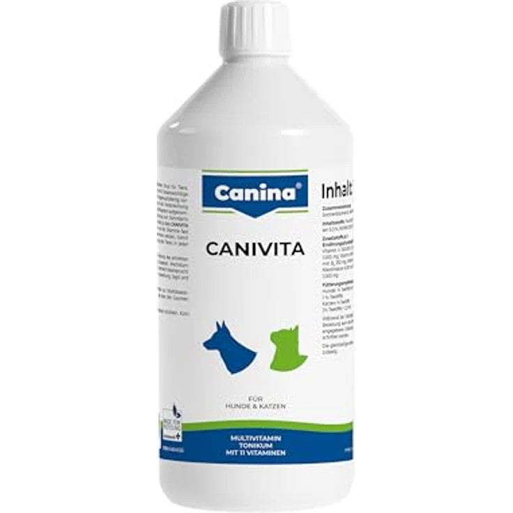 Canina Canivita 1000ml, Multivitamin für Hunde zur Unterstützung von Immunsystem und Vitalität – Bild 1