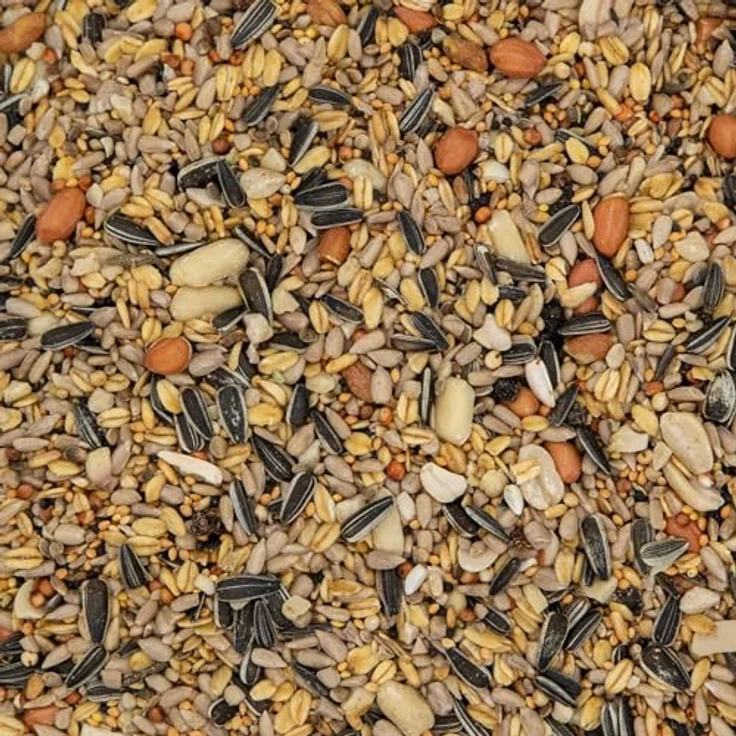 Paul's Mühle Wildvogelfutter 4-Jahreszeiten, Ganzjahresfutter für Wildvögel, 25 kg, hochwertige Zutaten für ganzjährige Fütterung – Bild 4