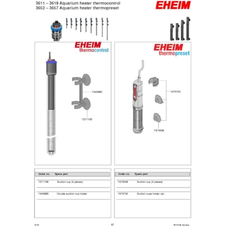 EHEIM thermocontrol 150 Präzise Temperatur-Einstellung von 18 bis 34 °C – Bild 6