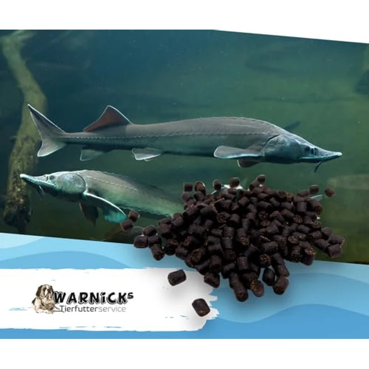 Warnick's Fischfutter Zierstörfutter sinkend 11 mm, 15 kg - Hochverdauliche Proteine, geeignet für Mischteiche, hochwertige Fischöle und Blutprodukte – Bild 5