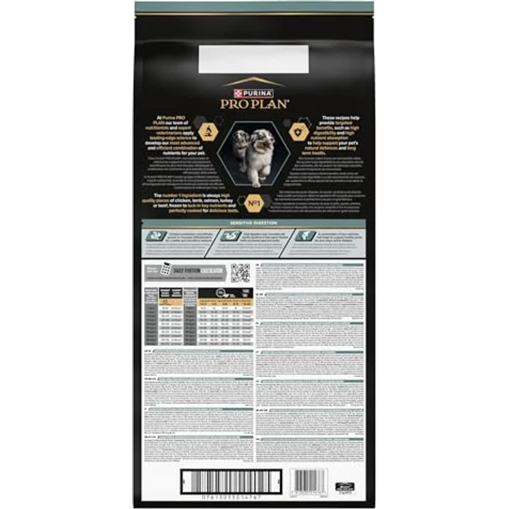 PURINA PRO PLAN Medium Puppy Lamm & Reis Sensitive Digestion, Trockenfutter für welpenmittelgroßer Rassen, Sparpaket 2 x 12 kg – Bild 4