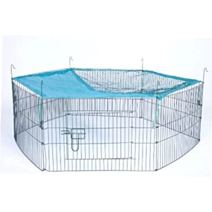 Trixie Natura Outdoor-Gehege 6 Elemente für Jungtiere mit Netz, 58 x 38 cm – Bild 2