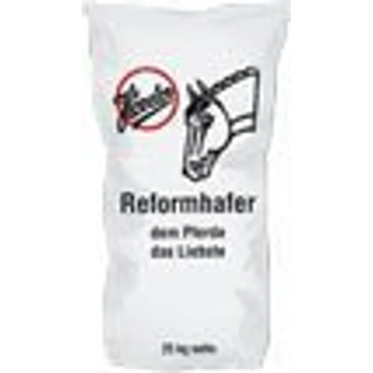 Höveler Original Reformhafer, staubfreies Pferdefutter zur Rationsergänzung, 25 kg