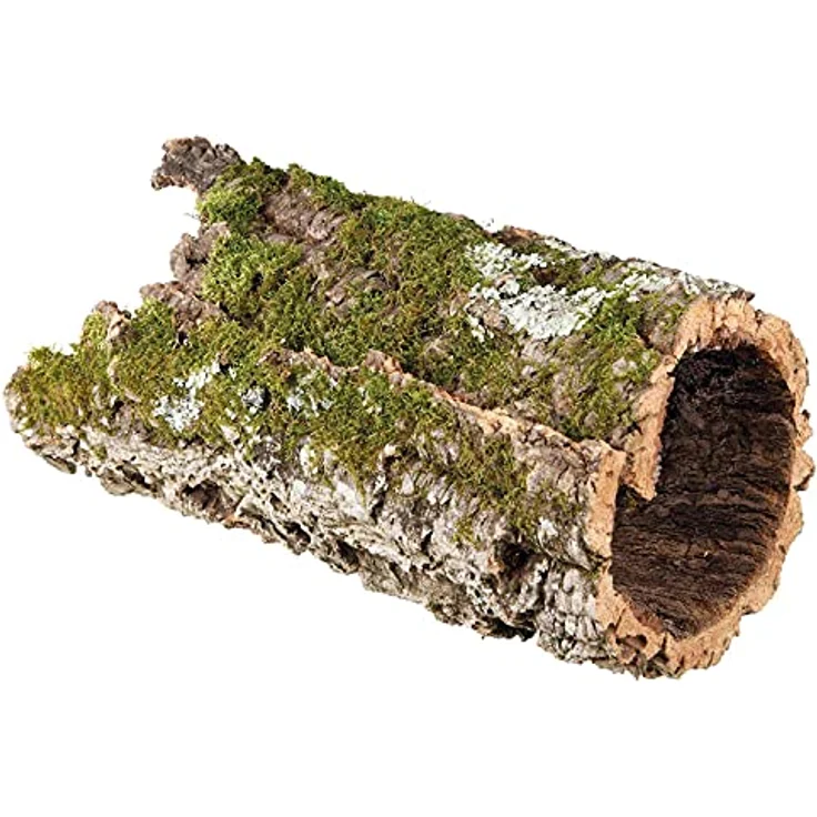 Trixie 76403 Korkröhren, XL: 100% Naturmaterial, Ø 30 cm, Länge 75 cm, geeignet für Reptilien und Kleinnager