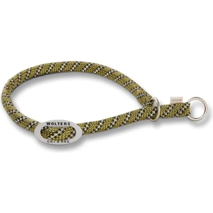 Wolters Schlupfhalsband Everest reflektierend, Farbe: Olive/schwarz, Größe: 55 cm x 13 mm