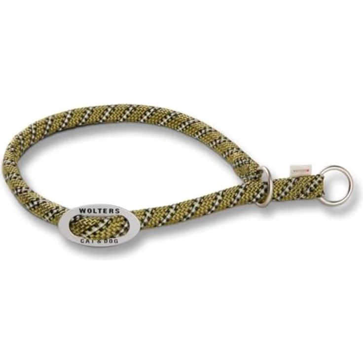 Wolters Schlupfhalsband Everest reflektierend, Farbe: Olive/schwarz, Größe: 55 cm x 13 mm