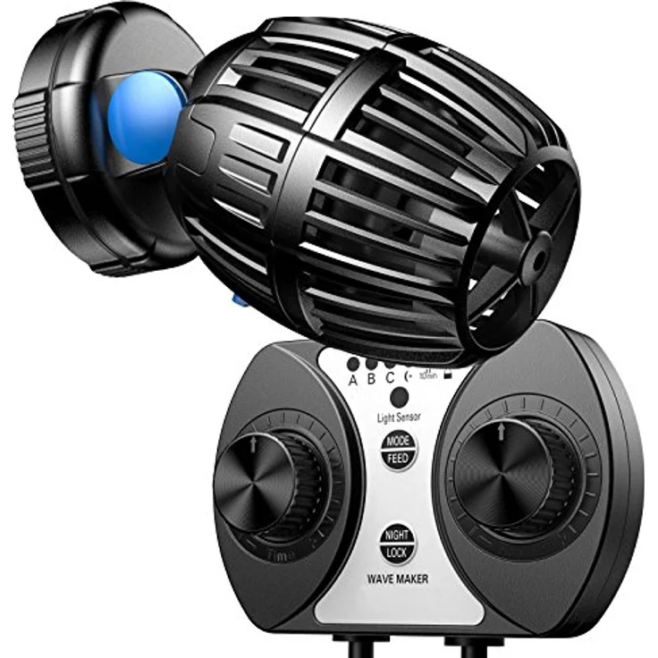 SunSun CW-120, Strömungspumpe 700-8000 l/h mit einstellbarer Wellenform und Tageslichtsensor, 20 W – Bild 1