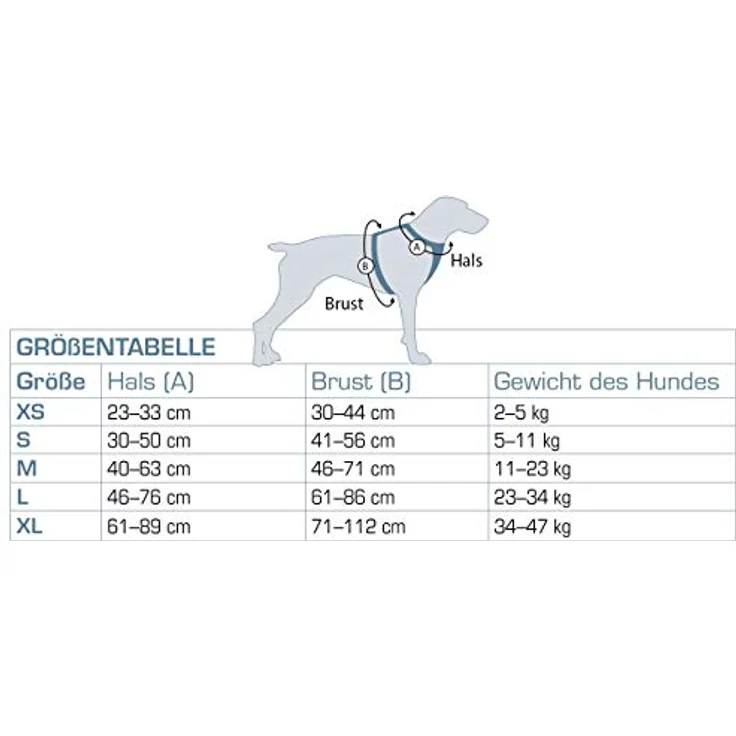 Kurgo Enhanced Strength Tru-Fit Hundegeschirr, Crash-Test-zertifiziertes Sicherheitsgeschirr mit fünf Verstellpunkten und gepolsterter Brustpartie, Tintenblau, Größe S – Bild 5