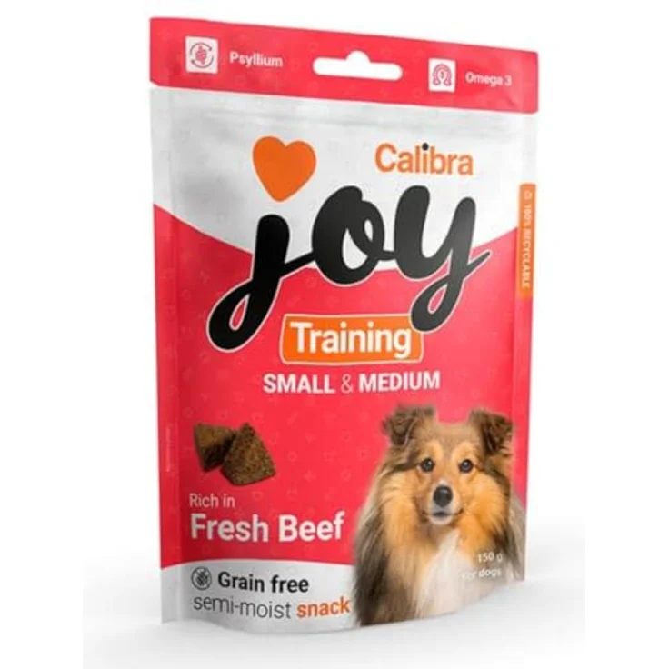 CALIBRA Joy Dog Training S & M Rindfleisch, 150 g Hundesnack für effektives Training – Bild 1