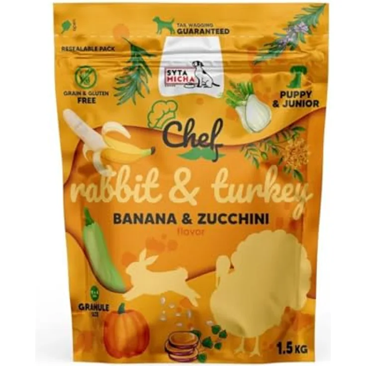SYTA MICHA Chef Kaninchenfutter, 1,5 kg, mehrfarbig, hochwertiges Kleintierfutter