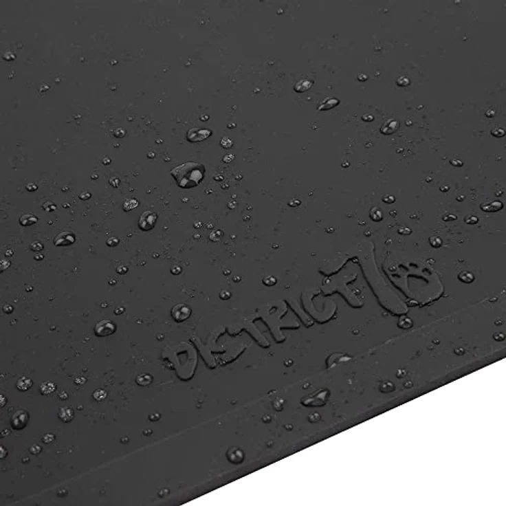 District 70 Serve - Hunde-Futtermatte aus 100 % Silikon, BPA-frei, dunkelgrau, spülmaschinenfest – Bild 3