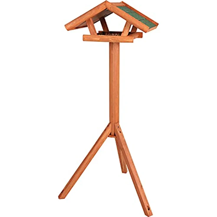 Trixie Futterhaus mit Ständer Natura 46x22x44 cm Braun 5570 – Bild 2