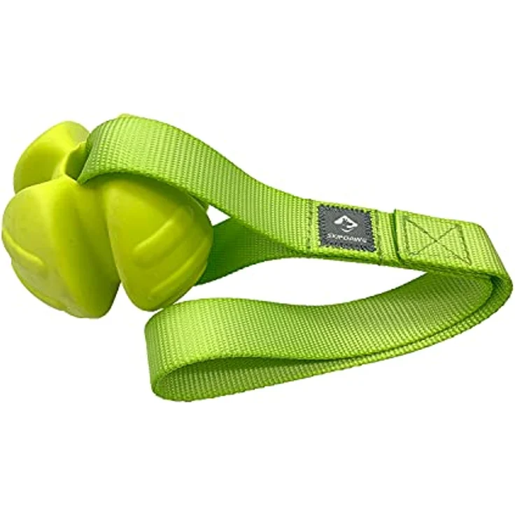 SKIPDAWG Wurfball mit Schlaufe für Hunde, robust und schwimmfähig, ideal zum Apportieren und Zerren – Bild 3