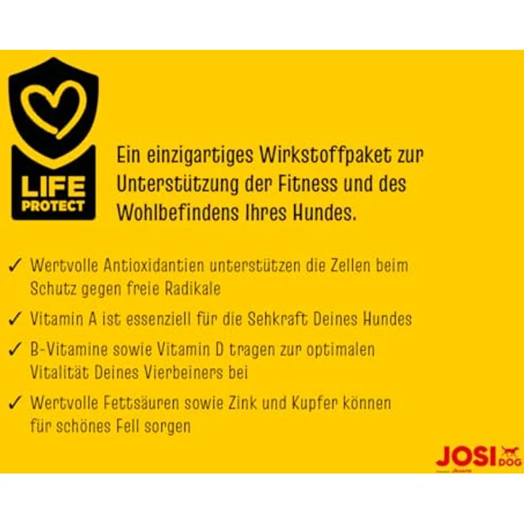 JosiDog Mini Trockenfutter, Sparpaket 2 x 10 kg, glutenfrei, reich an Proteinen und Antioxidantien, für kleine Hunde – Bild 2