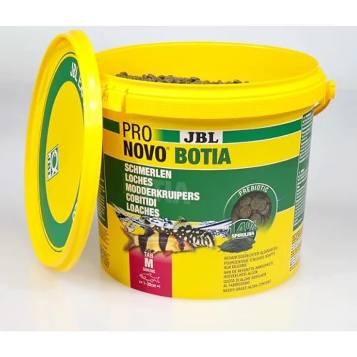JBL PRONOVO BOTIA TAB, Hauptfutter-Tabletten für Schmerlen 1-20 cm, naturbelassene Rohstoffe, 5,5 l – Bild 3