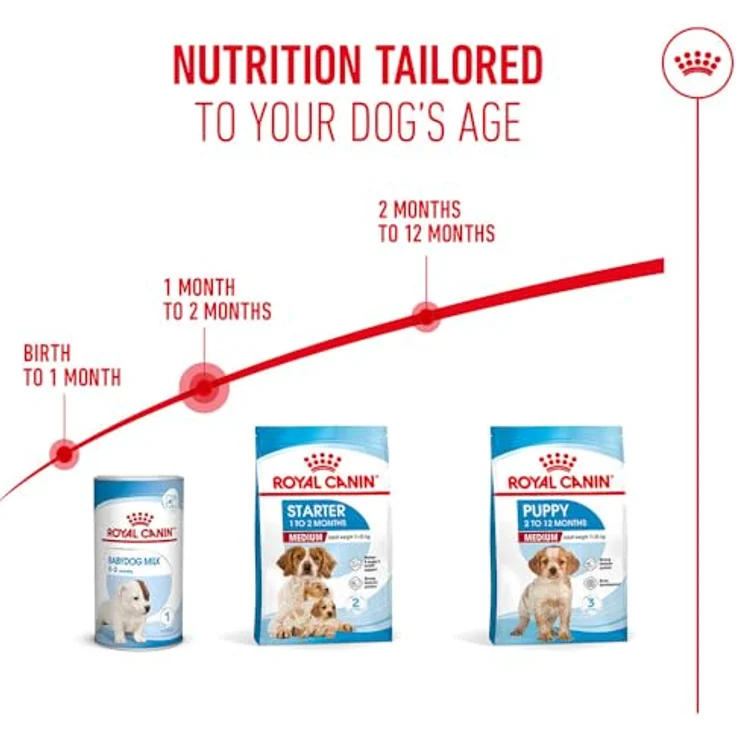 ROYAL CANIN Medium Starter, Hundefutter für trächtige Hündinnen und Welpen, 15 kg – Bild 6