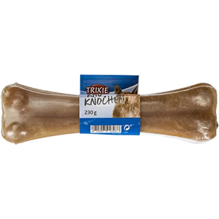 Trixie 2793 Kauknochen, gepresst, Huhn, 22 cm, 230 g, glutenfrei und zuckerfrei – Bild 1