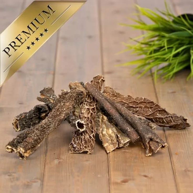 Lyra Pet® Rinderpansen groß getrocknet 12-15 cm, 5 kg, naturbelassener Kausnack, proteinreich, gut verträglich für Welpen und ältere Hunde – Bild 3