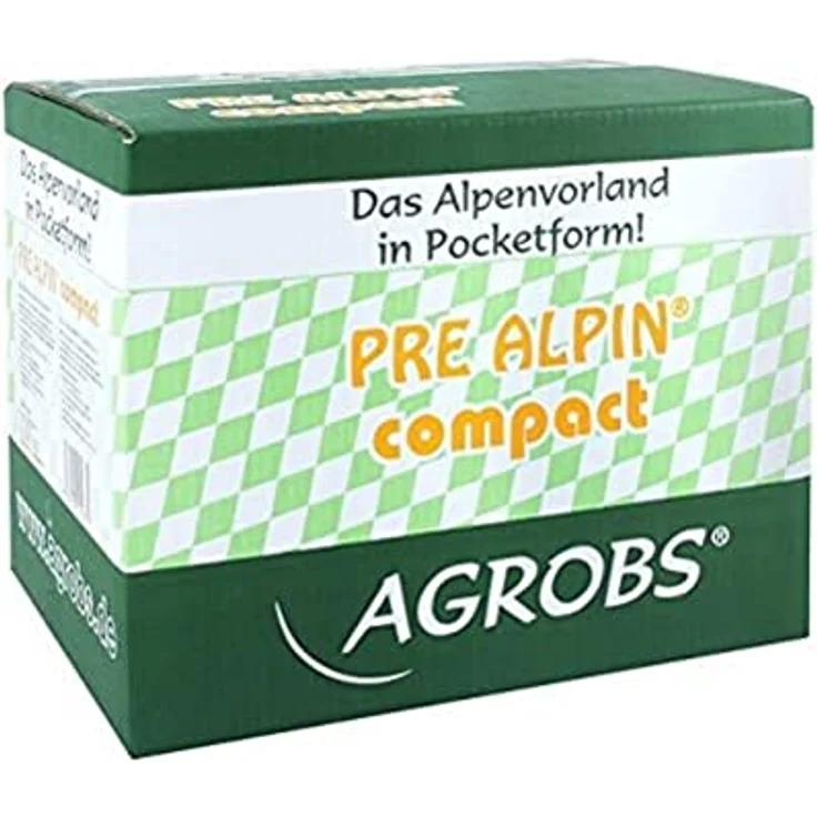 Agrobs Pre Alpin Compact, Pferdefutter mit einzigartiger Kräuter- und Gräserkombination, grob strukturiert, 1 x 15000 g
