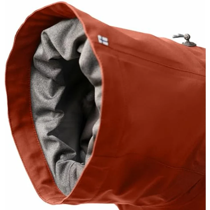 Hurtta Mudventure Hundemantel ECO, Regenjacke für Hunde mit wassersäule über 10.000 mm, verstellbar, Cinnamon, 50 cm – Bild 3