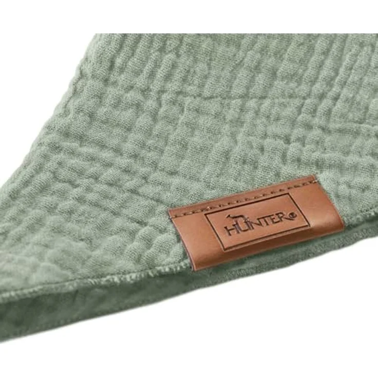 HUNTER Dreieckstuch NOLA, modisches Halstuch für Hunde in grün, Größe L, waschbar bei 30 °C – Bild 4