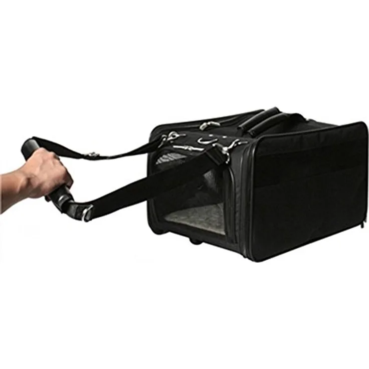 Bark n Bag B2825 Jetway Classic Haustier Träger, schwarz