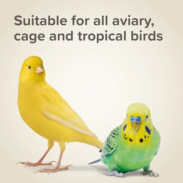 Beaphar Vogel Grit, 225g - Mineralstoffquelle aus natürlichem Muschelkalk zur Förderung der Verdauung – Bild 5