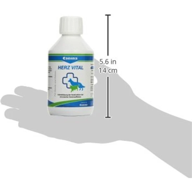 Canina Herz-Vital, 250 ml, Unterstützung der Herzfunktion mit Weißdornextrakt und L-Carnitin für Hunde – Bild 5