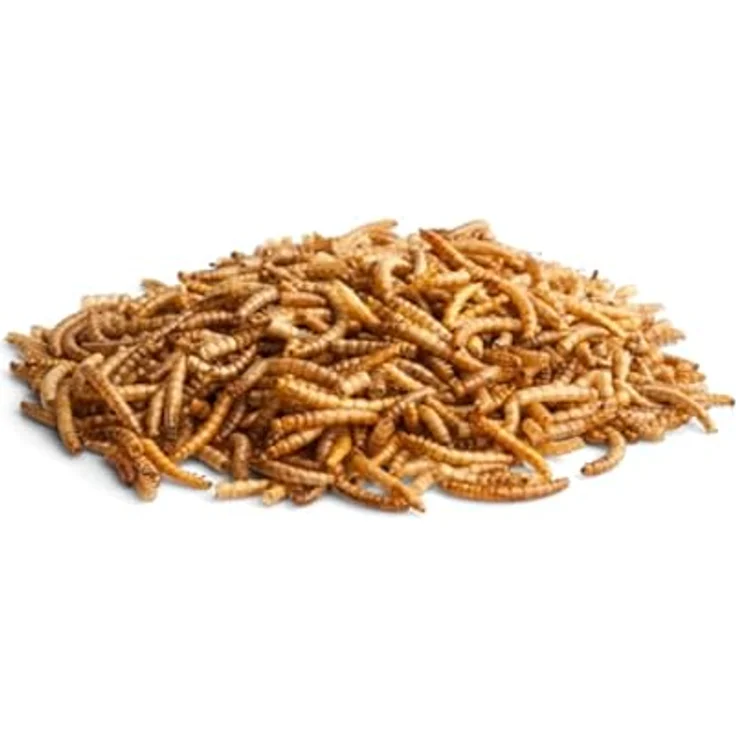 Bunny EnjoyNature Das wurmt, 60 g Einzelfuttermittel für Hamster, Farbmäuse, Rennmäuse & Ratten, proteinreich mit 52% Rohprotein, reich an Omega-Fettsäuren, ohne Zusatzstoffe – Bild 3