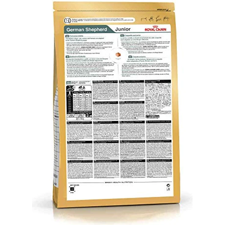 ROYAL CANIN German Shepherd Puppy, Hundefutter für Welpen bis 15 Monate, 12 kg, unterstützt das Immunsystem und fördert das Wachstum – Bild 3
