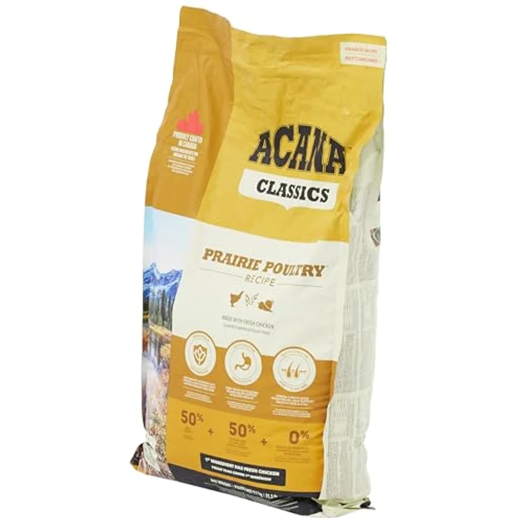 ACANA Prairie Poultry, Hundefutter mit 50% Fleischanteil, 9,7 kg – Bild 2